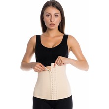 Alwaysfit ELEGANCE KORSE Çelik Balenli Inceltici Sıkılaştırıcı Doğum Sonrası Latex Korse Bel ve Göbek Lateks Lohusa Korsesi