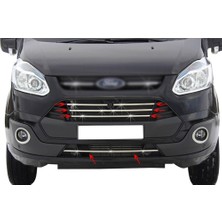 Fams Otomotiv  Ford Custom Krom Ön Panjur 5 Parça 2012>