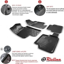 Rizline Ford Kuga 2013-2019 3D Havuzlu Paspas