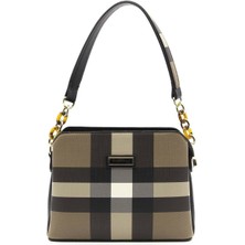 Silver Polo Silver  Polo Kadın Omuz Çantası Kahve - Siyah NV937