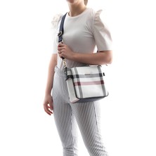 Silver Polo Silver  Polo Kadın Çapraz Çanta Beyaz - Laci NV884