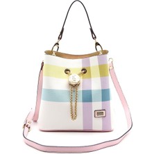 Silver Polo Silver  Polo Kadın Çapraz Çanta Lila - Pembe NV967