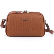 Silver Polo Kadın Çapraz Çanta Taba   NV899