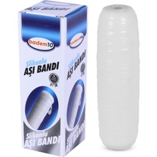 Badem10 Aşı Bıçağı Eğri Uçlu Bağ Bıçağı Ara Çakı + Aşı Bandı (2'li Set)