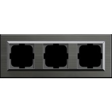 Ovivo Quantum Manyetik Gri Üçlü Çerçeve