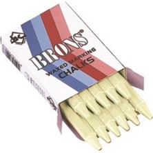 Brons Yağlı Marka Tebeşir Sarı 12'li BR-253 Fosforlu Kalemler