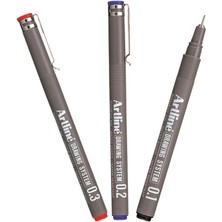 Artline 231 Siyah Çizim Kalemi 0.1 Teknik Çizim Kalemi