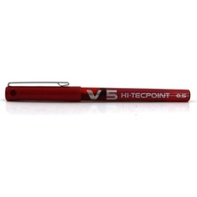 Pilot V5 Kırmızı Kalem Bx-V5-R Kurşun Kalemler