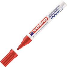 Edding E-4040 Kırmızı Dekorasyon Marker Fosforlu Kalemler