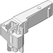 Blum 71T950A Clip Top Düz Alüminyum Profil Menteşesi 95°