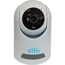 Elfo Full HD Yapay Zeka Destekli 355º Dönebilen Gece Görüşlü Wifi Bebek Kamerası ve Güvenlik Kamerası