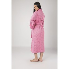 Nuşa Jakarlı Bambo Cotton Bayan Bornozu