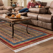 Alanur Home Eko Trend Djt Halı Yıkanabilir Kaymaz Taban M12296 Persian Bordo