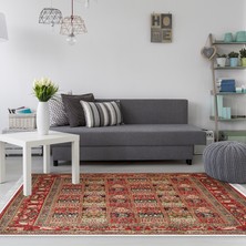 Alanur Home Eko Trend Djt Halı Yıkanabilir Kaymaz Taban M12343 Persian Bordo