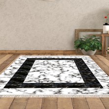 Alanur Home Eko Trend Djt Halı Yıkanabilir Kaymaz Taban M12341 Bordürlü Krem