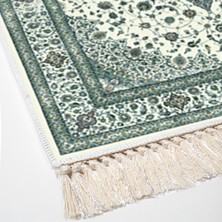 Alanur Home Eko Trend Djt Halı Yıkanabilir Kaymaz Taban P1372 Osmanlı Yeşil