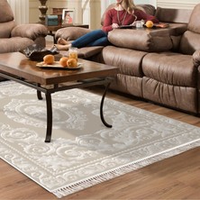 Dekoreko Eko Trend Djt Halı Yıkanabilir Kaymaz Taban 747 Klasik Bej