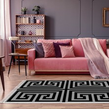 Dekoreko Eko Trend Djt Halı Yıkanabilir Kaymaz Taban 768 Modern Gri