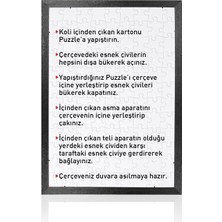 Sar Puzzle Çerçevesi 1000 Parça Siyah