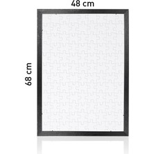 Sar Puzzle Çerçevesi 1000 Parça Siyah