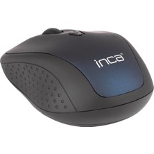 Inca IWM-213TL 2.4ghz Wıreless Nano Receıver Mouse Mavi