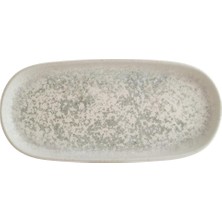 Bonna 2'li Lunar Mavi Hygge Oval Tabak 21 cm