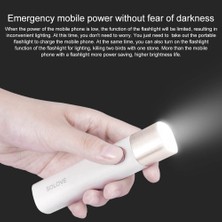 SOLOVE LED Flashlight 3000mAh USB Lighting(Yurt Dışından)