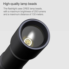 BEEBEST Portable Flashlight??Support Three-gear Mode(Yurt Dışından)