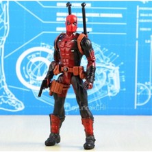 Lrs Store Deadpool Karakter Oyuncak 16.5 cm Eklemli Et Malzeme Işıklı Ürün Dead Pool