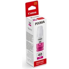 Canon Gı-40 Kırmızı  Şişe Mürekkep Kartuş 3401C001