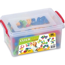 Dede Oyuncak Click Clack Puzzle Küçük Box (96 Parça)