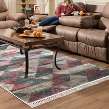 Alanur Home Eko Trend Djt Halı Yıkanabilir Kaymaz Taban 661 Iskandinav Pudra