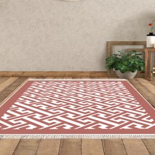 Alanur Home Eko Trend Djt Halı Yıkanabilir Kaymaz Taban 769 Modern Pudra