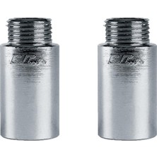 E.C.A 2 Adet Eca 1/2  5cm Uzatma Krom (Musluk Uzatma) 102134020 Pirinç E.c.a