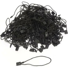 Be Beauty Siyah Klipsli Etiket Ipi (Bir Poşette 100 Adet)