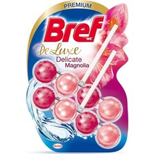 Bref Marka: Bref Deluxe Katı Tuvalet Bloğu Manolya Ikili Kategori: Tuvalet Temizleyici