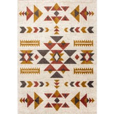 Payidar Etnik Plus GR631 Krem/hardal 80 x 300 cm Dokuma Halı