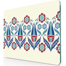 Decovetro Cam Kesme Tahtası ve Sunum Tablası DV268 Mandala Desenli
