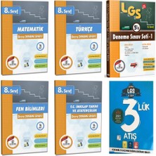 Özdebir Yayınları 8. Sınıf 5'li LGS Denemesi + Branş Denemesi Seti + Oscar LGS 3'lü Deneme