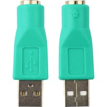 Prettyia 1 Pair USB Erkek Ps / 2 Fare Dönüştürücü Bağlayıcı Adaptör (Yurt Dışından)