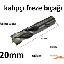 Yıldırım Nalbur Kalıpçı Freze 20 mm Kalıpçı Bıçak Freze Çakısı Yirmi Torna Freze