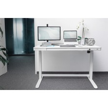 Dıgıtus USB Şarj Istasyonu ve Çekmeceli Yüksekliği Elektronik Olarak Ayarlanabilir Masa