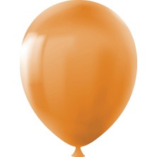 Kikajoy Ki̇kajoy Pastel Balon Baskısız  100 'lü -Karamel