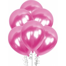 Kikajoy Ki̇kajoy Stand Balonu 12 'li Metali̇k Ruby