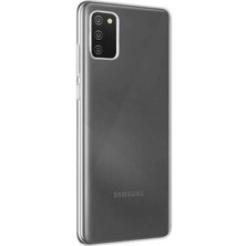 Akars Samsung Galaxy A02S Şeffaf Slikon Kılıf