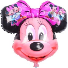 Dipak Pembe Minnie Mouse Figür Folyo Balon (1 Adet)