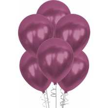 Dipak Mürdüm Metalik Balon (30 Adet)