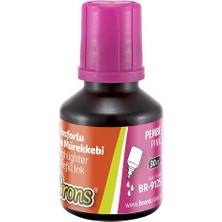 Brons Fosforlu Kalem Mürekkebi 30 cc Pembe