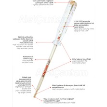 Izeltaş Elektrik Kontrol Kalemi Düz Uçlu 190 mm (Uzun Boy)