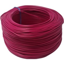 Electroon 0.22MM Çok Telli Montaj Kablosu - 100MT Pembe